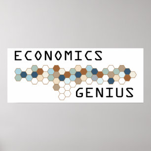 Póster Gênio da economia