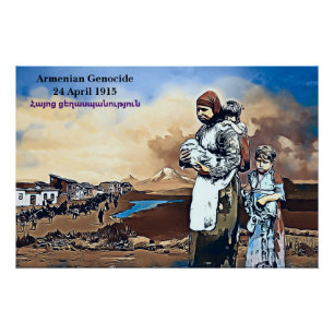 Póster Genocídio armênio