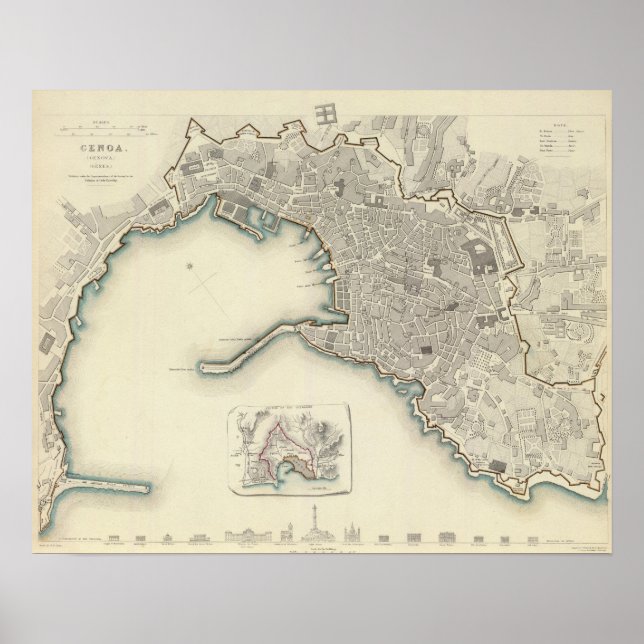 Poster Genova Genova Genes (Frente)