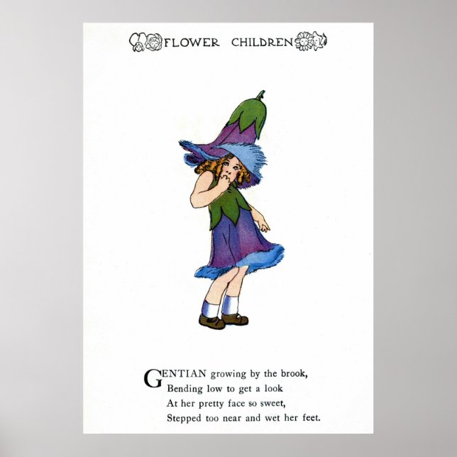 Poster Gentian (Frente)