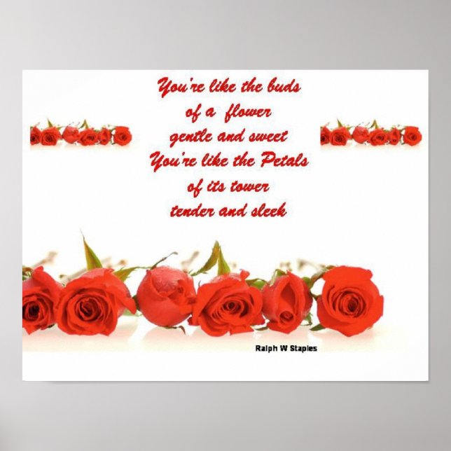 Póster Gentil e doce (Frente)