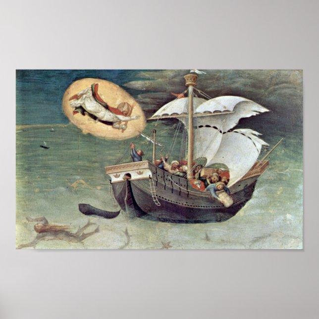 Póster Gentile da Fabriano - Resgate dos marinheiros (Frente)