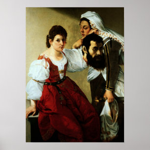 Poster Gentileschi - Judith, Servente Com Cabeça