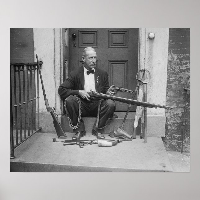 Póster Gentleman Gunslinger, 1927. Foto Antiga (Frente)
