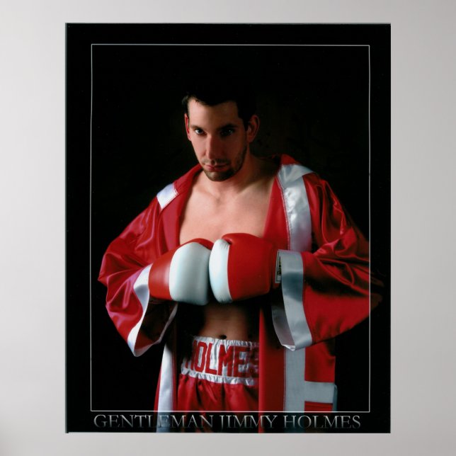 Poster "Gentleman" Jimmy Holmes (Frente)