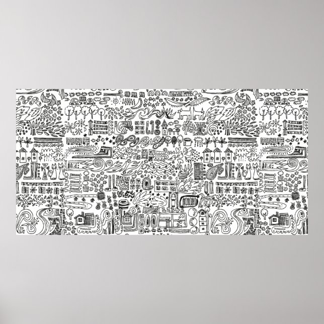 Poster geo design (Frente)