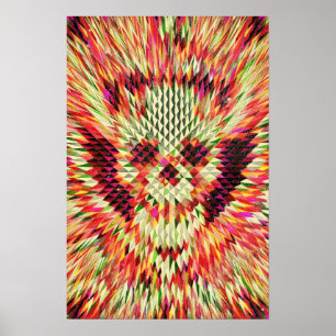 Poster Geo Skull