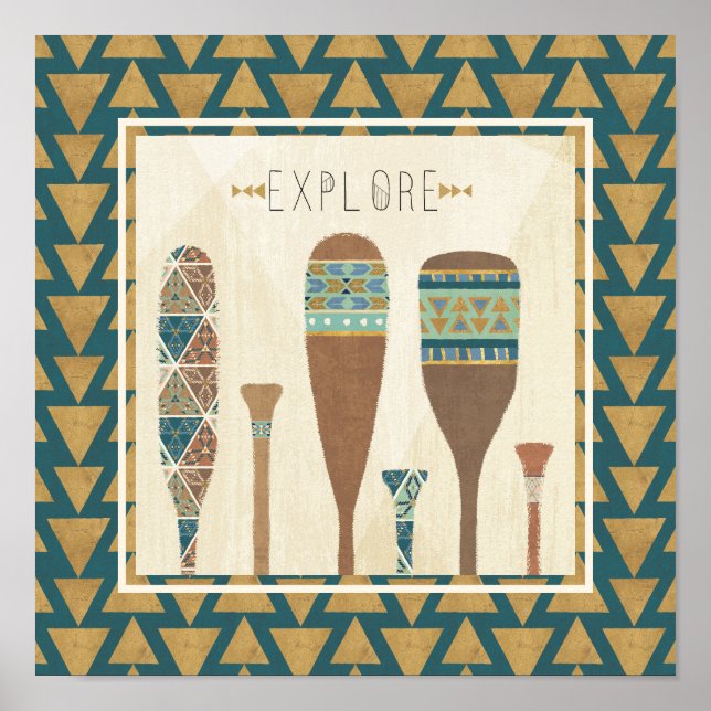 Poster Geo VII ao ar livre | Explorar (Frente)