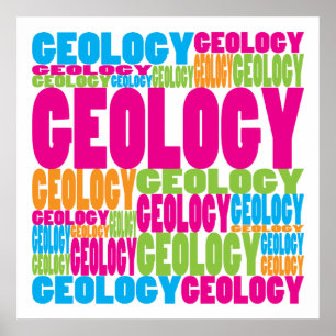 Póster Geologia Colorida