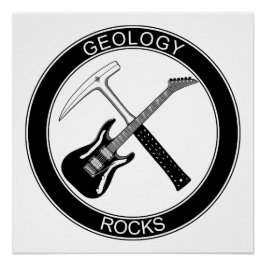 Póster Geology Rocks Poster