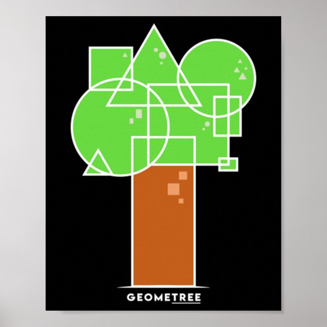 Poster Geometree I (Frente)