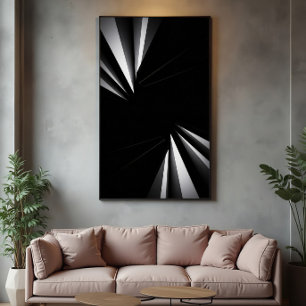 Poster Geometria Abissal Luminosa