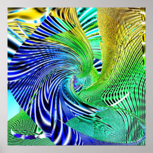 Poster Geometria abstrata 1.1b