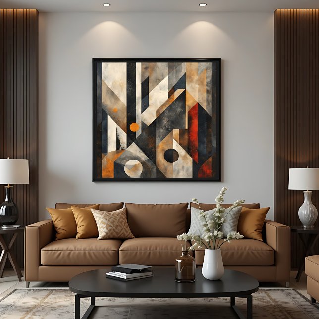 Poster Geometria Atemporal (Criador carregado)