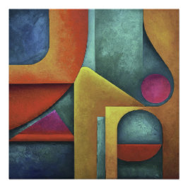 Póster Geometria da essência