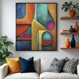 Poster Geometria da essência