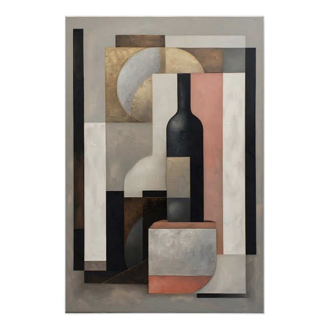 Póster Geometria da Quietude (Frente)