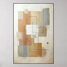 Poster Geometria de Terras Fracionada