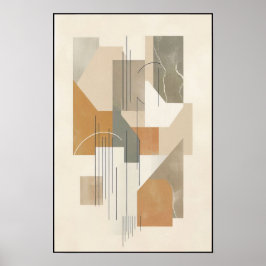 Poster Geometria de Terras Fracionada