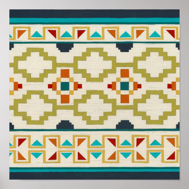 Poster Geometria do Sudoeste I (Frente)