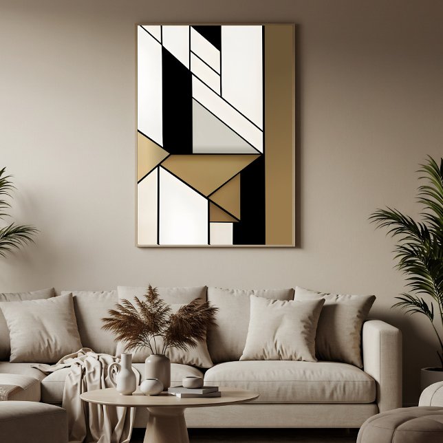 Poster Geometria Linear (Criador carregado)