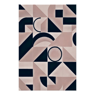 Póster Geometria Minimalista