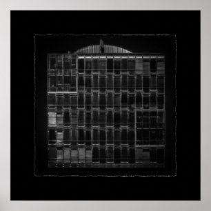 Poster Geometria nº 46 com Borda