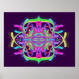 Póster Geometria natural