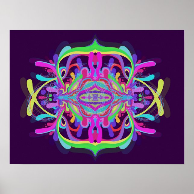 Póster Geometria natural (Frente)