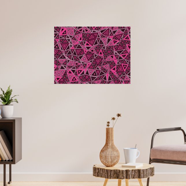 Póster Geometria Quântica 1 (Sala de Estar 3)