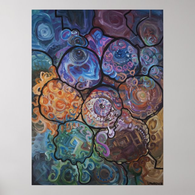 Póster Geometria Sagrada (Frente)