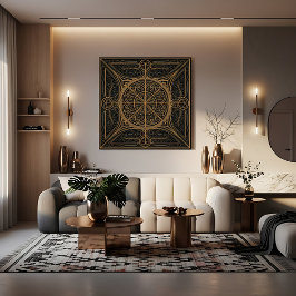 Poster Geometric Luxury