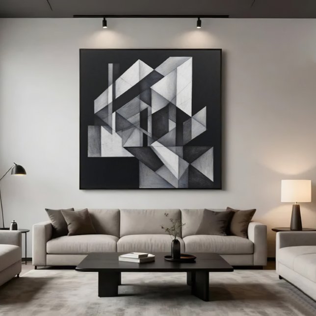 Poster Geometric Symphony (Criador carregado)