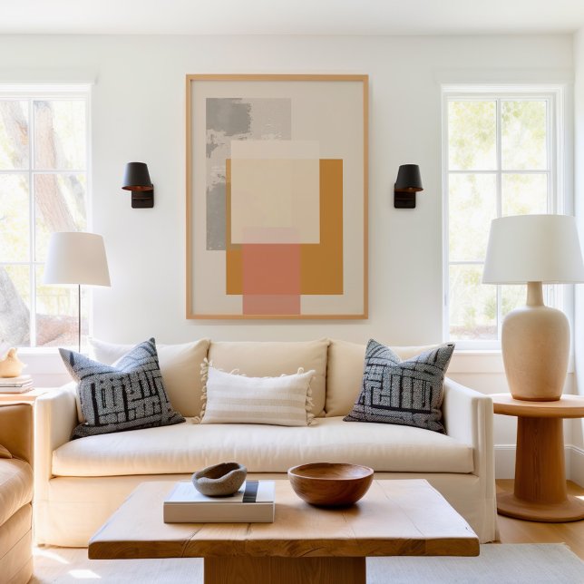 Poster Geométrico ao quadrado mínimo (Criador carregado)