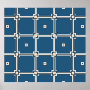 Poster Geométrico, fundo de na moda.