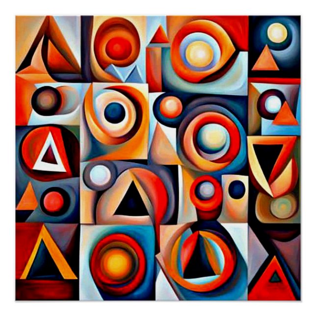 Póster Geometrika 124 (Frente)