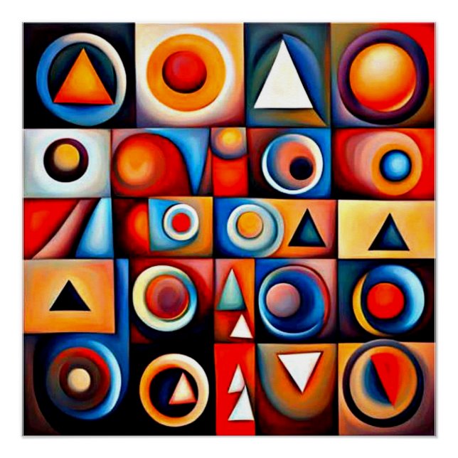 Póster Geometrika 127 (Frente)