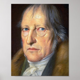 Poster Georg Wilhelm Friedrich Hegel