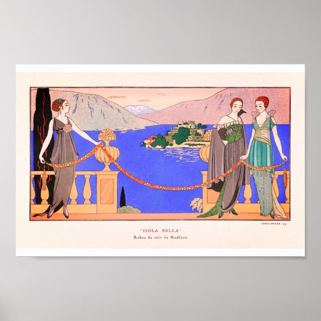 Poster George Barbier Vintage (Frente)