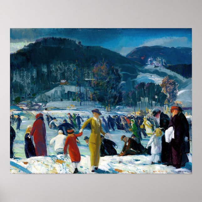 Poster George Bellows Love of Winter (Frente)