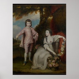 Poster George Capel, Visconde Malden e Lady Elizabeth