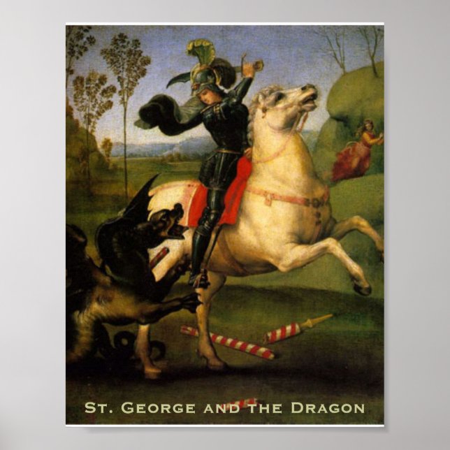 Póster George e o Dragão (Frente)
