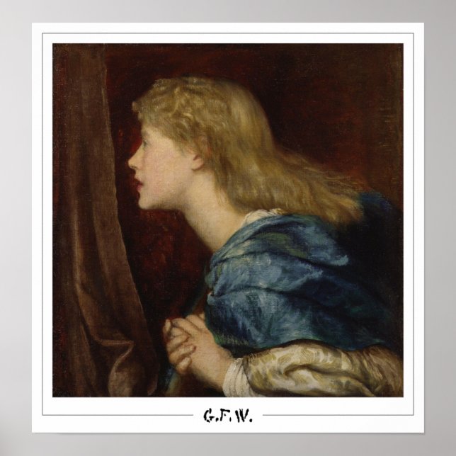 Poster George Frederic Watts Cartaz de Arte Zedign #1 (Frente)