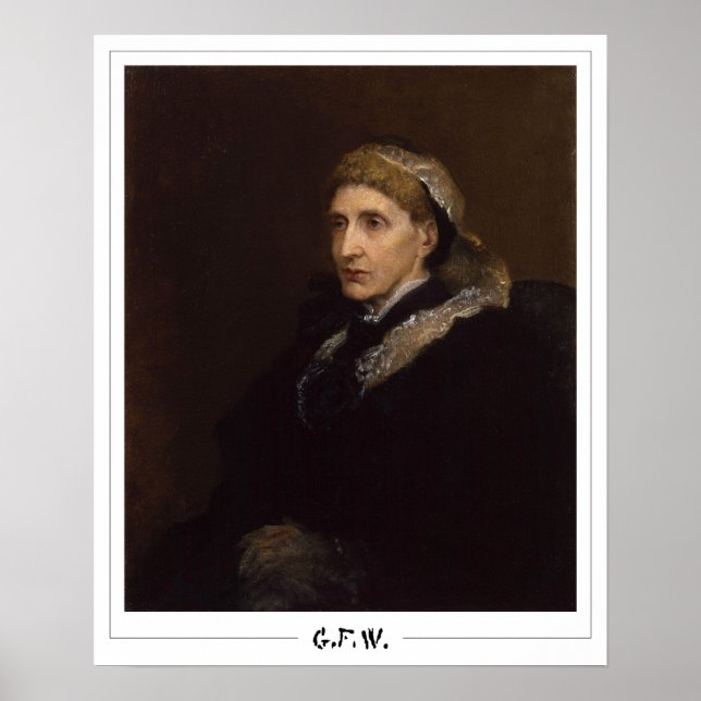 Poster George Frederic Watts Cartaz de Arte Zedign #111 (Frente)