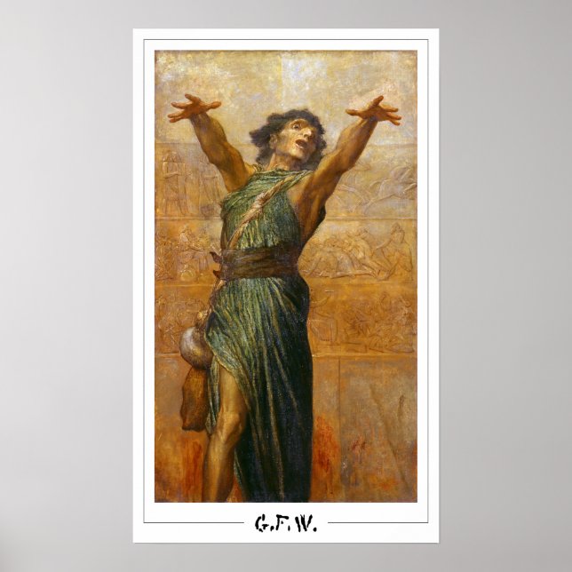 Poster George Frederic Watts Cartaz de Arte Zedign #16 (Frente)