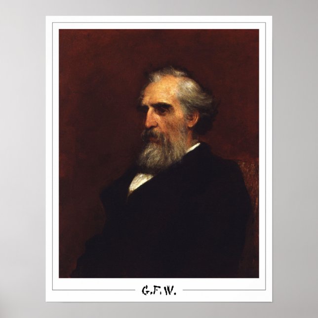 Poster George Frederic Watts Cartaz de Arte Zedign #168 (Frente)