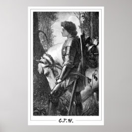Poster George Frederic Watts Cartaz de Arte Zedign #235