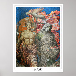 Poster George Frederic Watts Cartaz de Arte Zedign #24