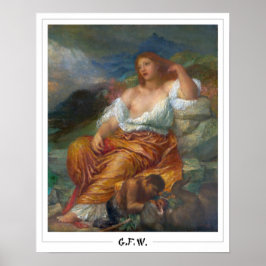 Poster George Frederic Watts Cartaz de Arte Zedign #28