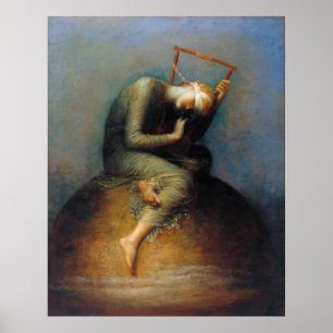 Póster George Frederic Watts: Hope